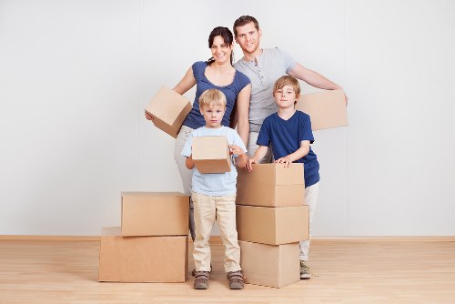 Packing and loading support for a Southlambeth home removal