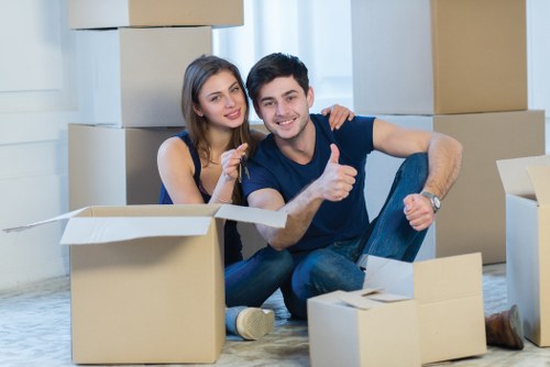 Checklist and packing materials for house removals in Southlambeth